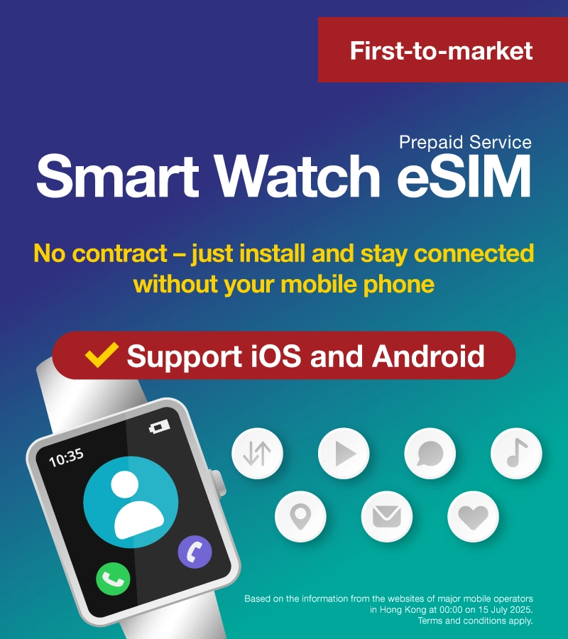 Newly Innovated | Smart Watch Prepaid eSIM　No contract, just install and chill